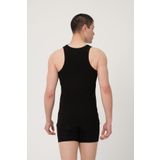ERKEK PAMUKLU SÜPREM PENYE SLİM FİT HALTER YAKA SPORCU LİKRALI ATLET 6'LI -1003