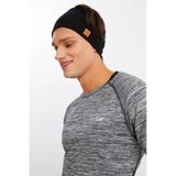 Erkek Pamuklu Termal, Kaymaz, Terletmez, Ultra Hafif, Spor Saç Bandı Bandana - Tek Ebat / Siyah Siyah