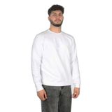 Erkek Pamuklu Uzun Kol Dokuma Günlük Kullanım Beyaz Sweatshirt 14311890-010