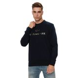 Erkek Pamuklu Uzun Kol Dokuma Günlük Kullanım Lacivert Sweatshirt 14311815-50E