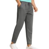 Erkek Pantolon Beli Lastikli Jogger Pantolon Cepli Fit Pantolon ERKEK-JOGGER (Füme, M)