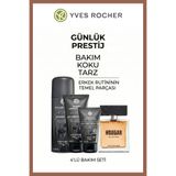 Erkek Parfüm ve Sakal Bakım Seti Baharatlı EDT Tıraş Köpüğü Tıraş Sonrası Balsam Sakal Kremi Komple Set BABA-YVES-BYD-4