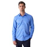 Erkek Parlament Slim Fit Saten Gömlek