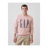 Erkek Pembe Gap Logo Fleece Sweatshirt