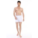 Erkek Penye Beyaz Boxer 805