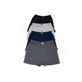 Erkek Penye Boxer Karışık Renk - 4 Adet