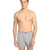Erkek Penye Düz Boxer Gri Tekli Ürün - XL