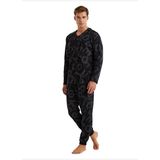Erkek Pijama Takımı 40600 - Desenli
