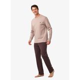Erkek Pijama Takımı 40990 - Pembe