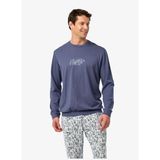 Erkek Pijama Takımı 40995 - İndigo