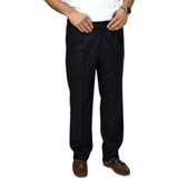 Erkek Pileli Klasik Kumaş Pantolon P1174 BGL-ST04410 SİYAH 46