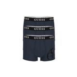 Erkek Placed Logo 3'lü Boxer - Lacivert | S