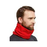 Erkek Polar Bere Kırmızı Bandana Bisiklet Boyunluk Motosiklet Kışlık Giyim Polar Bandana Boyunluk