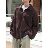 Erkek Polar Oversize Sweatshirt Polar Sweatshirt - Bulunmuyor - Kahverengi