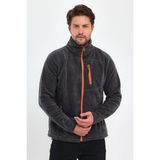 Erkek Polar Tam Fermuarlı 3 Cepli Outdoor Polar Ceket Tactical Flecee Polar-Gns - Füme - Bulunmuyor