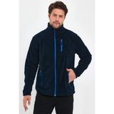 Erkek Polar Tam Fermuarlı 3 Cepli Outdoor Polar Ceket Tactical Flecee Polar-Gns - Lacivert - Bulunmuyor
