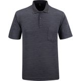 Erkek Polo Yaka Cepli Klasik Kalıp Tişört - 5114 - Füme