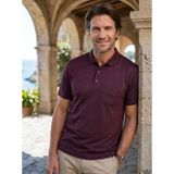 Erkek Polo Yaka Cepli Klasik Kalıp Tişört - 5116 (BORDO, M)