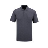 Erkek Polo Yaka Cepli Klasik Kalıp Tişört - 5116 (GRİ, L)