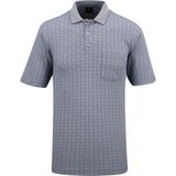Erkek Polo Yaka Cepli Klasik Kalıp Tişört - 5117 (İNDİGO, 2XL)