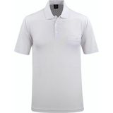 Erkek Polo Yaka Cepli Tişört 5107 BGL-ST04562 BEYAZ 2XL