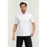Erkek Polo Yaka Düğme Kapamalı Kısa Kol Ekru Polo Yaka T-Shirt 50520297-103