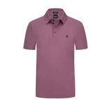 Erkek Polo Yaka Düğme Kapamalı Kısa Kol Mor Polo Yaka T-Shirt 50520297-524