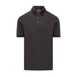 Erkek Polo Yaka Düğme Kapamalı Kısa Kollu Siyah Polo Yaka T-Shirt EM000859 AF12955-U8168