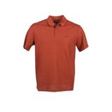Erkek Polo Yaka Düğme Kapamalı Kısa Kollu Turuncu Polo Yaka T-Shirt 6R1F7Q 1J7KZ-0453