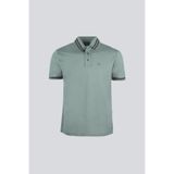Erkek Polo Yaka Düğme Kapamalı Kısa Kollu Yeşil Polo Yaka T-Shirt EM000859 AF12955-U9083