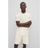 Erkek Polo Yaka Organik Pamuklu Uzun Kollu Ekru Polo Yaka T-Shirt 50471716-131