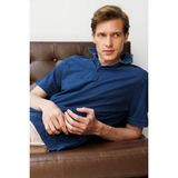 Erkek Polo Yaka T-Shirt - 3XL - Lacivert