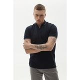 Erkek Polo Yaka T-Shirt - M - Lacivert