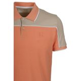 Erkek Polo Yaka Tişört Bej%100 Pamuk Slim Fit Çift Renk T-shirt NCS JEANS 1163 BEJ 2XL
