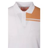 Erkek Polo Yaka Tişört Beyaz%100 Pamuk Slim Fit Ribanalı Kol T-shirt NCS JEANS 1164 BEYAZ S