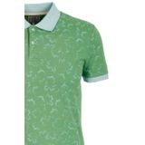 Erkek Polo Yaka Tişört Desenli Olive%100 Pamuk Slim Fit T-shirt NCS JEANS 1997 OLİVE S