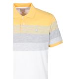 Erkek Polo Yaka Tişört Hardal Slim Fit Desenli%100 Pamuk T-shirt NCS JEANS 1249 HARDAL 2XL