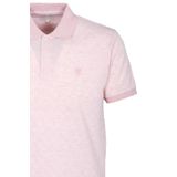 Erkek Polo Yaka Tişört Nar Çiçeği Dokulu%100 Pamuk Slim Fit Ribanalı Kol T-shirt NCS JEANS 1250 NAR ÇİÇEĞİ S