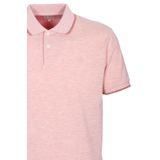 Erkek Polo Yaka Tişört Nar Çiçeği%100 Pamuk Slim Fit Ribanalı Kol T-shirt NCS JEANS 1245 NAR ÇİÇEĞİ M