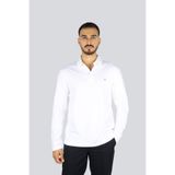 Erkek Polo Yaka Uzun Kollu Pamuklu Rahat Kesim Beyaz1 Polo Yaka T-Shirt 50523917-103