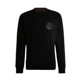 Erkek Porsche Logolu Pamuk Siyah Sweatshirt 50518625-001