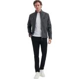 Erkek Pu Deri Mont 10620 Siyah - 2XL