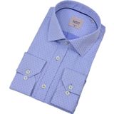 Erkek Puantiyeli Slim Fitt Uzun Kol Gömlek 2382 BGL-ST04377