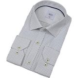 Erkek Puantiyeli Slim Fitt Uzun Kol Gömlek 2403 BGL-ST04376 - Siyah