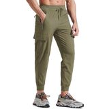 Erkek Quich Dry Running Athletic Dar Paça Joggers Hafif Outdoor Pantolon HAKİ XXL