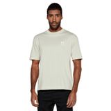 Erkek Rahat Kesim Monogram Logolu Yuvarlak Yaka Kısa Kollu Bej T-Shirt 50533343-131