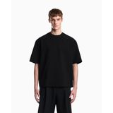 Erkek Rahat Kesim Yuvarlak Yakalı Kısa Kollu Siyah T-Shirt EM006847 AF28011-UC001