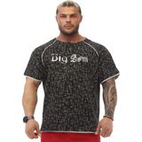 Erkek Reglan Kol Pamuklu Spor T-Shirt Big Sam 3151