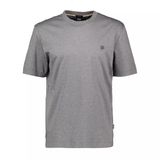 Erkek Regular Fit Bisiklet Yaka Marka Logolu Gri T-Shirt 50520298-030