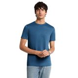 Erkek Regular Fit Bisiklet Yaka Marka Logolu Kısa Kollu Mavi T-Shirt CF15FJ2C93-RIVER BLUE